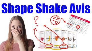 Shape Shake Avis 2024  Avantages Et Inconvénients Du Shape Shake [upl. by Nynahs]