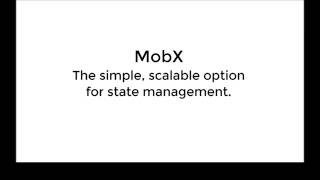 Practical React with MobX [upl. by Howlan]