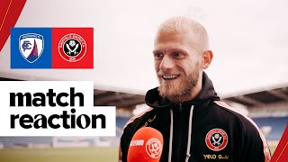 Adam Davies  Chesterfield 03 Sheffield United  Post Match Reaction [upl. by Einnahc217]