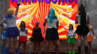 Sailor Moon  Cosplay Contest Rimini Comix 2014 [upl. by Enelak]