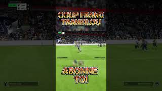 PETIT COUP FRANC TRANKILOU  eafc24 gaming shorts [upl. by Eimaral]