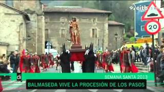 Balmaseda vive la procesión de los pasos [upl. by Behre]