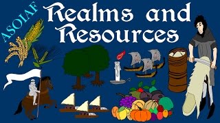 ASOIAF  Realms and Resources  History of Westeros Series [upl. by Nagrom]