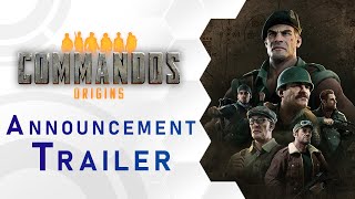 Commandos Origins  Announcement Trailer US [upl. by Mihalco599]