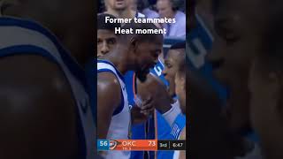 Former teammates heat moment [upl. by Hnib629]