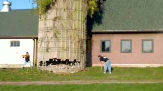 black river farm silo demolition [upl. by Tarkany]