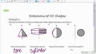 Rotations of 2D Shapes [upl. by Anerev]