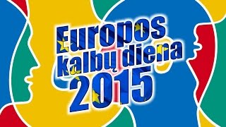 Europos kalbų diena 20150925 [upl. by Tessie]