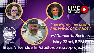 Wild Swimming with Giancarlo Bertozzi The Water the Ocean and Waves of Change  Livestream [upl. by Joon]