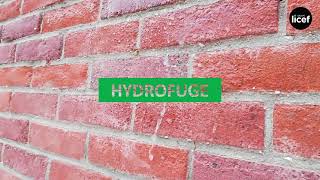 HYDROFUGE SUR BRIQUE POREUSE [upl. by Einwahs]