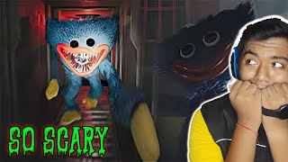 My first HORROR game  Poppy Playtime Chapter 1 Gameplay in HINDI horrorgaming [upl. by Ahsart]