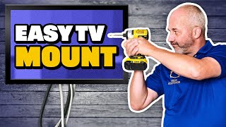 How to Mount a TV Perfectly  Wall Mount Full Tutorial [upl. by Pedrick]