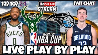 Milwaukee Bucks vs Orlando Magic Live NBA Live Stream [upl. by Aicenav]