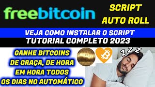 freebitcoinscriptfreebitcoin scriptAUTO ROLLVEJA COMO CONFIGURARTUTORIAL COMPLETO 2023 [upl. by Korwin180]