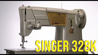 Singer 328k naaimachine introductie – Dutch Nederlands [upl. by Loralie]