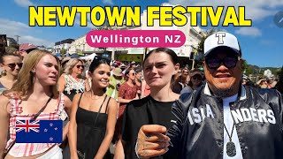 Newtown Festival 2024 wellington newtown wellingtonnz polytube nzvlog newzealand aotearoa [upl. by Arrek]