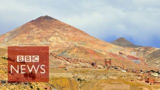 The mountain that eats men in Bolivia  BBC News [upl. by Ahsinit]