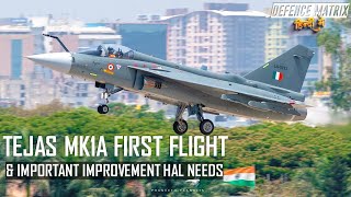 Tejas Mk1As First flights  amp Improvement HAL needs  हिंदी में [upl. by Irat]