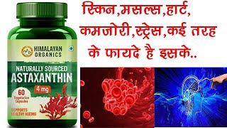 Astaxanthin Capsule Benefits Dosage Side Effects  Himalayan Organics ✅ [upl. by Van]