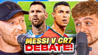 ChrisMD and Theo REIGNITE Messi vs Ronaldo Feud [upl. by Goldenberg]