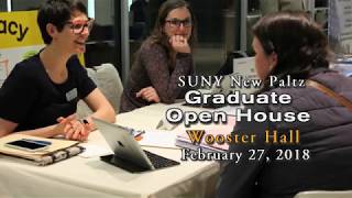 SUNY New Paltz Graduate Open House [upl. by Nylrem965]