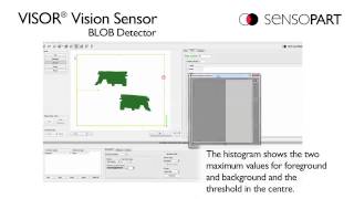 VISOR® Vision sensor with BLOB function Howto video [upl. by Erleena269]