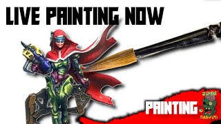 PaintingInfinity miniatures from TAG Raid [upl. by Ad466]