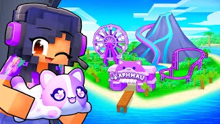 Opening an APHMAU ISLAND in Minecraft [upl. by Abil]