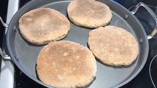 GORDITAS DE COMAL DE TRIGO 🌾 PAN MEXICANO [upl. by Buddy]