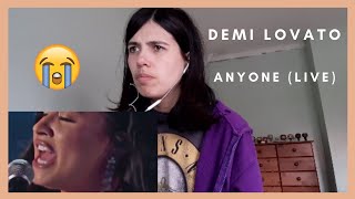 REACTION Demi Lovato  Anyone Live at the Grammy Awards 2020 [upl. by Meekahs]