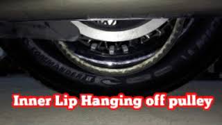 2008 Harley Davidson Rear Pulley Inner Lip Fixed [upl. by Jillie263]