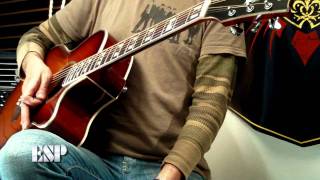 ESP Guitars Rowan Robertson demos the LTD Xtone AC10E [upl. by Akimit]