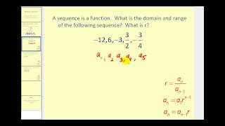 Geometric Sequences [upl. by Guadalupe]