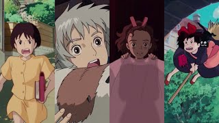 1 Second from Every Ghibli Movie twice [upl. by Assili]