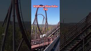 Wildfire at Silver Dollar City rollercoaster silverdollarcity themepark amusementpark [upl. by Orips]