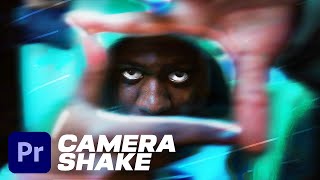 CAMERA SHAKE in Premiere Pro FREE PRESET [upl. by Also]