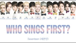 Seventeen 세븐틴  Who Sings First 20152023 Korean Discography [upl. by Leverett792]