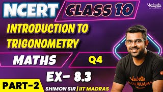 Introduction to Trigonometry Exercise 83 Part 2 Q4iiix  Class 10  CBSE 2025  Shimon Sir [upl. by Shepley]