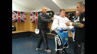 Unseen behind the scenes footage Ricky Hatton Vs Juan Lazcano [upl. by Thais445]