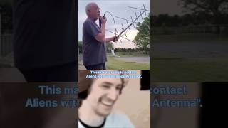 This guy contacted an astronaut on the ISS using a homemade antenna 📡 shorts yshorts viralvideos [upl. by Yelrebmik]