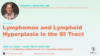 HEMEPATH Lymphomas and Lymphoid Hyperplasia in the GI Tract [upl. by Nolham588]