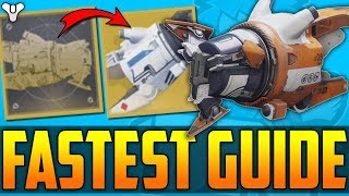 Destiny 2  Fastest TRACTOR CANNON Masterworks Kills Guide  Under 30 Minutes  How To Get Catalyst [upl. by Elset126]