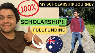 Australian Universities offering 100 scholarship for international students 2024 My Journey [upl. by Nnairam265]