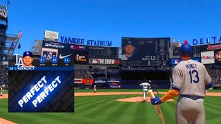 Max Muncy Perfect Perfect Homerun  MLB The Show 24 Online Rated [upl. by Ahsaeym]