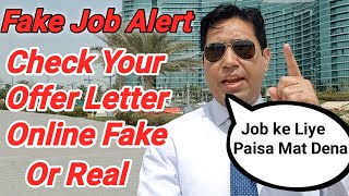 How to Verify Dubai Job Offer Letter [upl. by Nemrak]