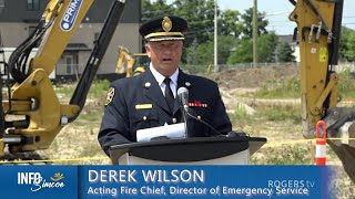 INFO Simcoe  New Barrie Fire Station  Rogers tv [upl. by Eelasor]