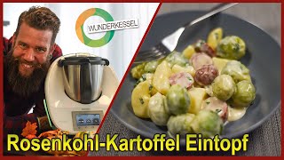 RosenkohlKartoffelTopf  Thermomix Rezepte aus dem Wunderkessel [upl. by Bocaj]