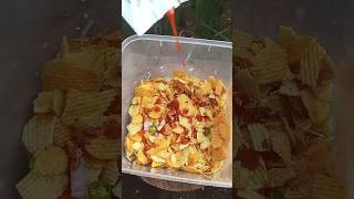 potato lays with kissan tomato sauce villagecook newrecipe [upl. by Nnail]