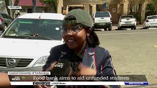 Food Bank aims to aid unfunded students [upl. by Nnairahs]