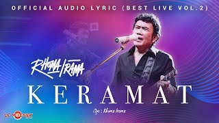 Rhoma Irama  Keramat Audio Lyric Best Live Vol 2 [upl. by Sirred63]